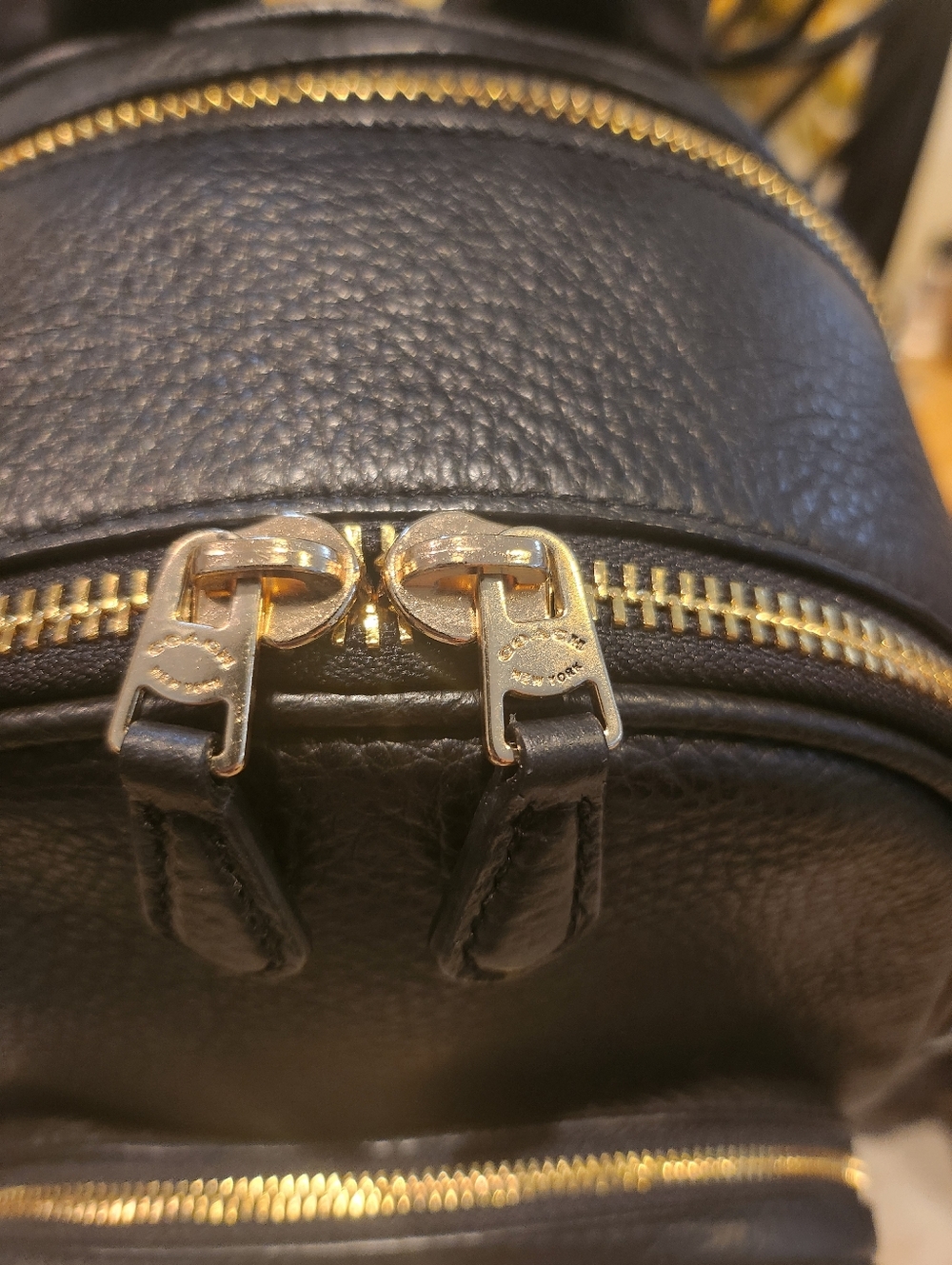 Coach leather Mini Court Backpack - Picture 3 of 10
